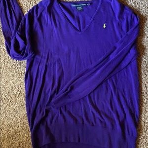 Purple Ralph Lauren Sweater